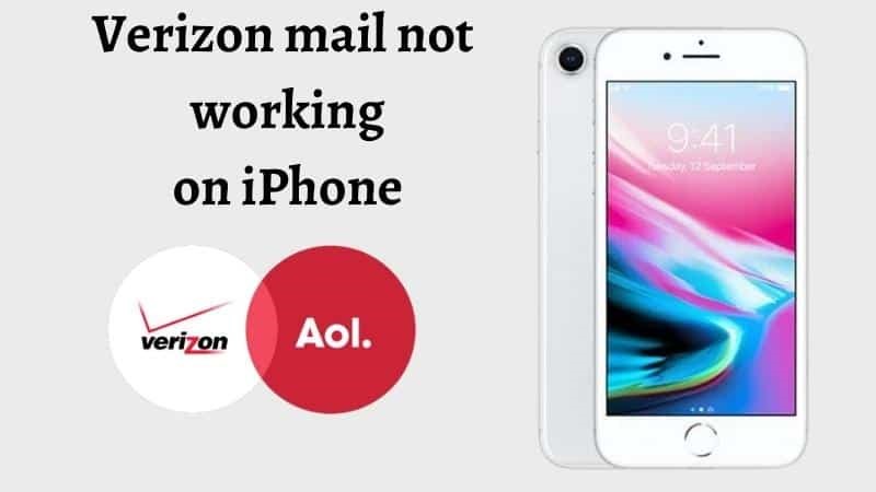 Verizon AOL Email Not Working on iPhone?